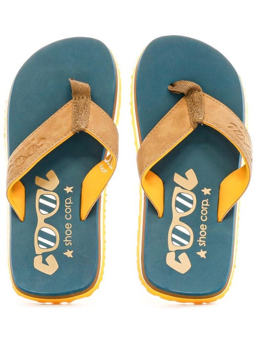 Chinelos cool shoe os boy azul/laranja para rapaz - Kiabi Chinelos cool shoe os boy azul/laranja para rapaz - Kiabi