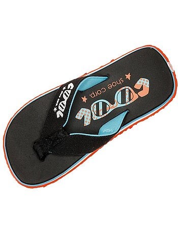 Chinelos cool shoe os boy azul/laranja para rapaz