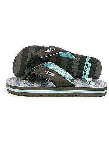 Chinelos Cool Shoe Zinc para Rapaz Preto/Cinzento