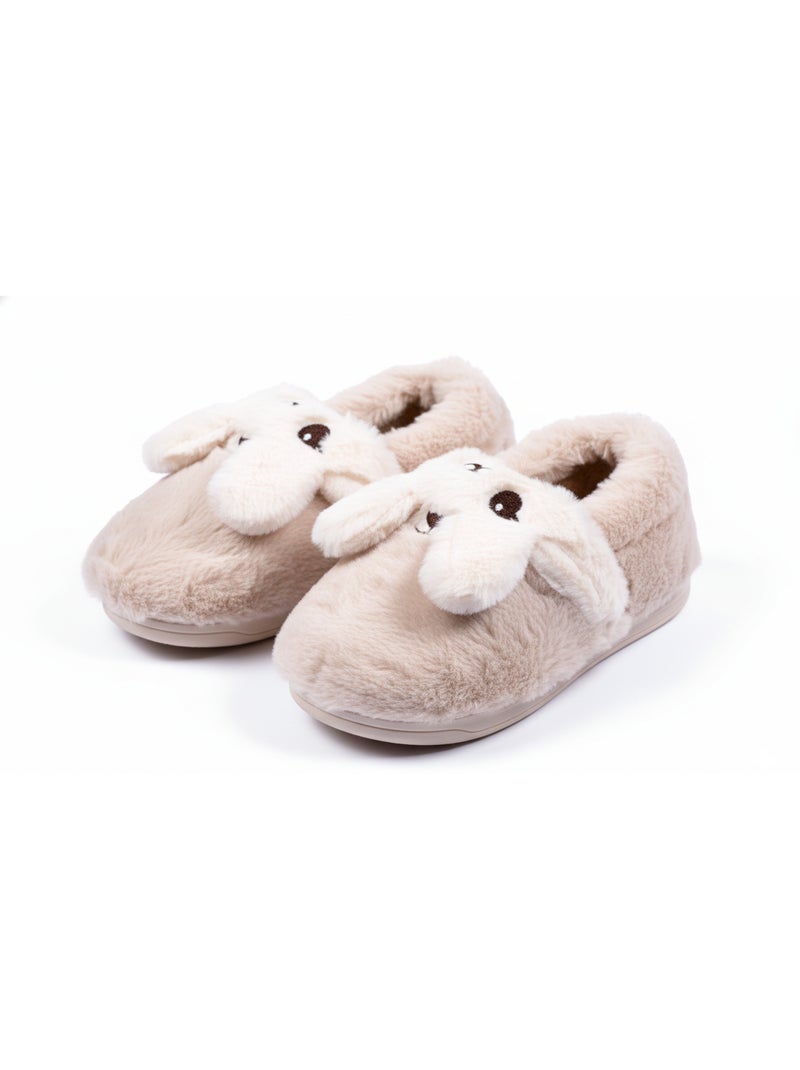 Chinelos Criança Animais 3D Ultra Macios MB732831 Bege - Kiabi