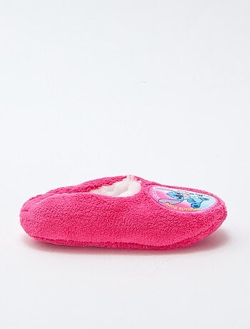 Chinelos de bailarina em polar 'Stitch'