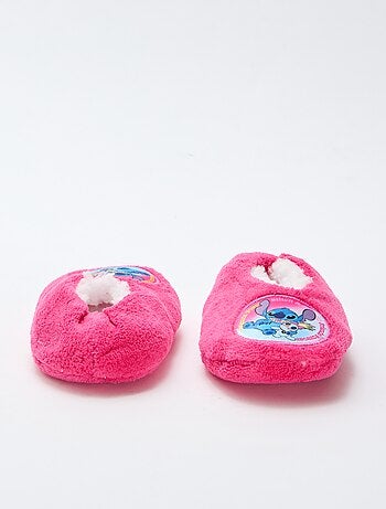 Chinelos de bailarina em polar 'Stitch'