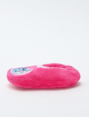 Chinelos de bailarina em polar 'Stitch'