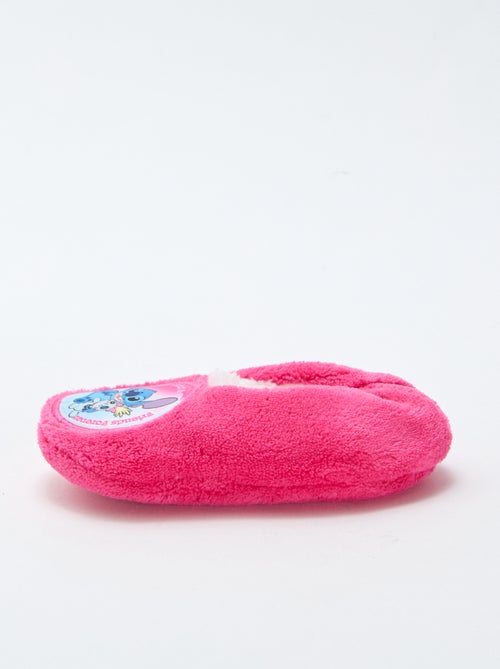 Chinelos de bailarina em polar 'Stitch' - Kiabi