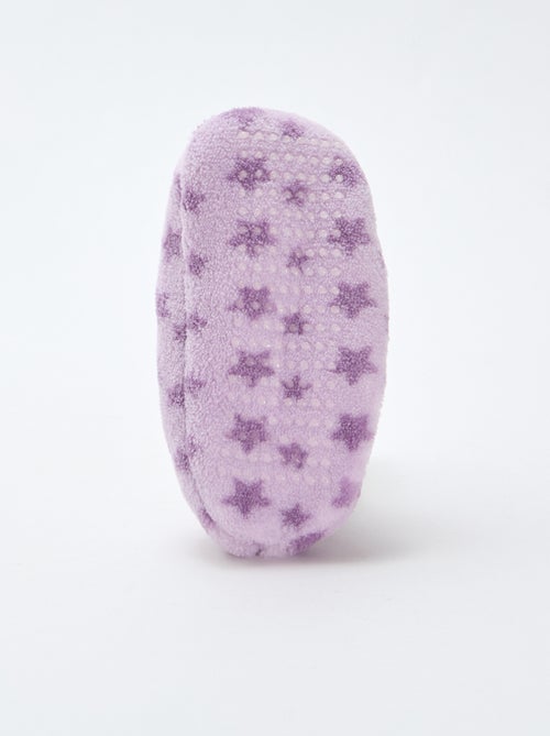 Chinelos de bailarina em polar 'Stitch' - Kiabi