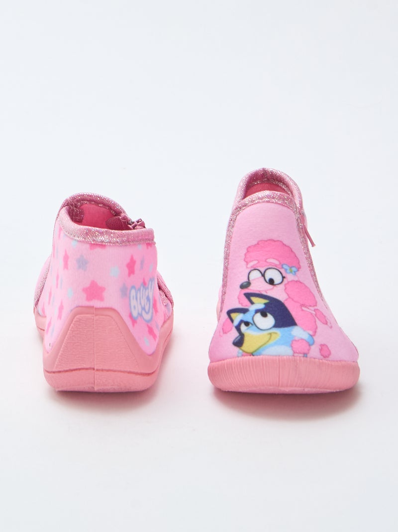 Chinelos de botim 'Bluey' com abertura Rosa - Kiabi