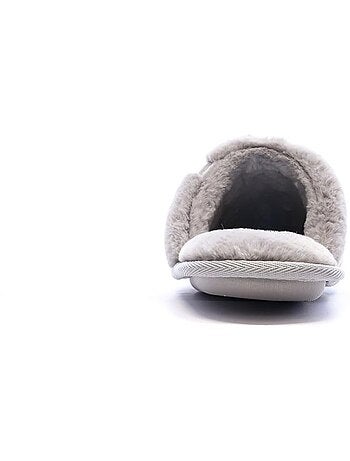 Chinelos de casa tommy hilfiger para mulher em cinzento