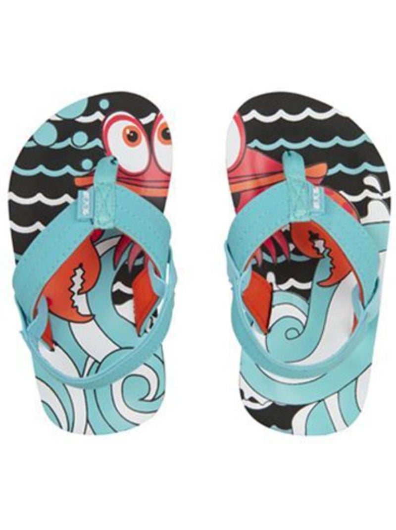Chinelos de criança cool shoe crabe Azul - Kiabi