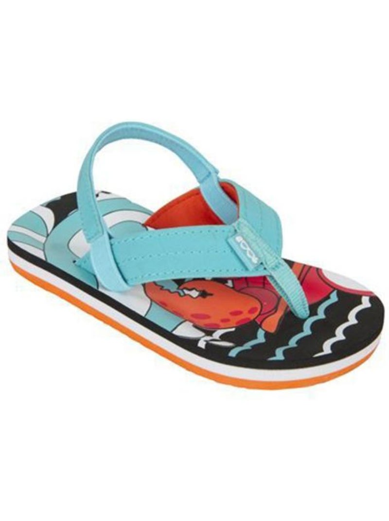 Chinelos de criança cool shoe crabe Azul - Kiabi