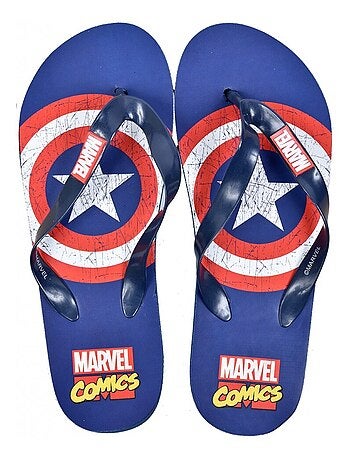 Chinelos de dedo Homem AVENGERS fantasia