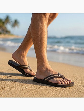 Chinelos de dedo homem conforto multidensidade sola espessa antiderrapante OZABI