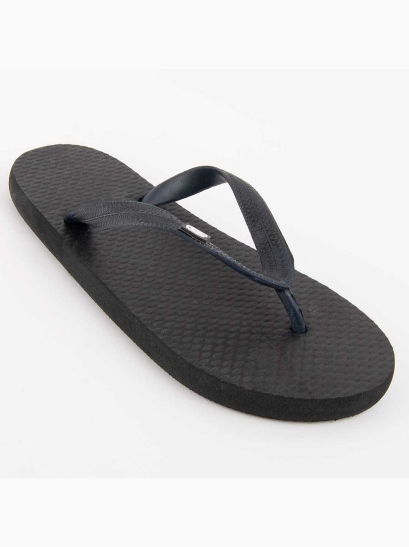 Chinelos De Dedo Material Sintético Montevita Preto - Kiabi