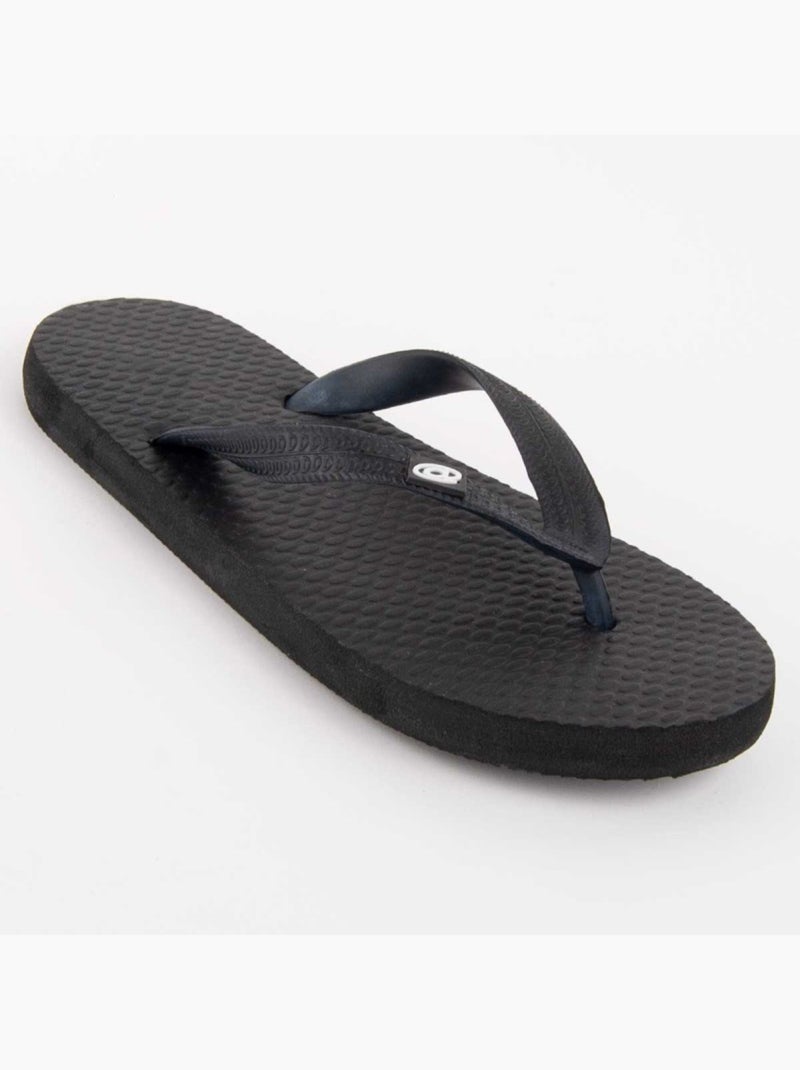Chinelos De Dedo Material Sintético Montevita Preto - Kiabi