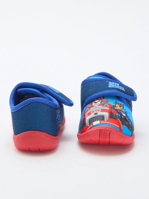 Chinelos de enfiar com velcro 'Patrulha Pata' - Kiabi