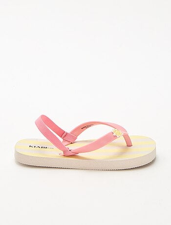 Chinelos de enfiar para creche