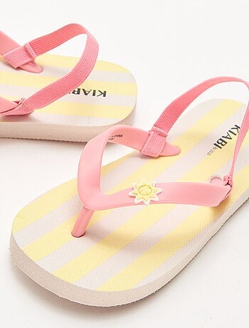 Chinelos de enfiar para creche