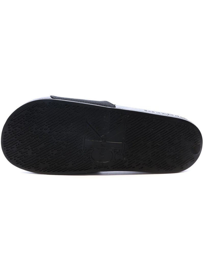 Chinelos de homem calvin klein jeans monogram slide pretos Preto - Kiabi