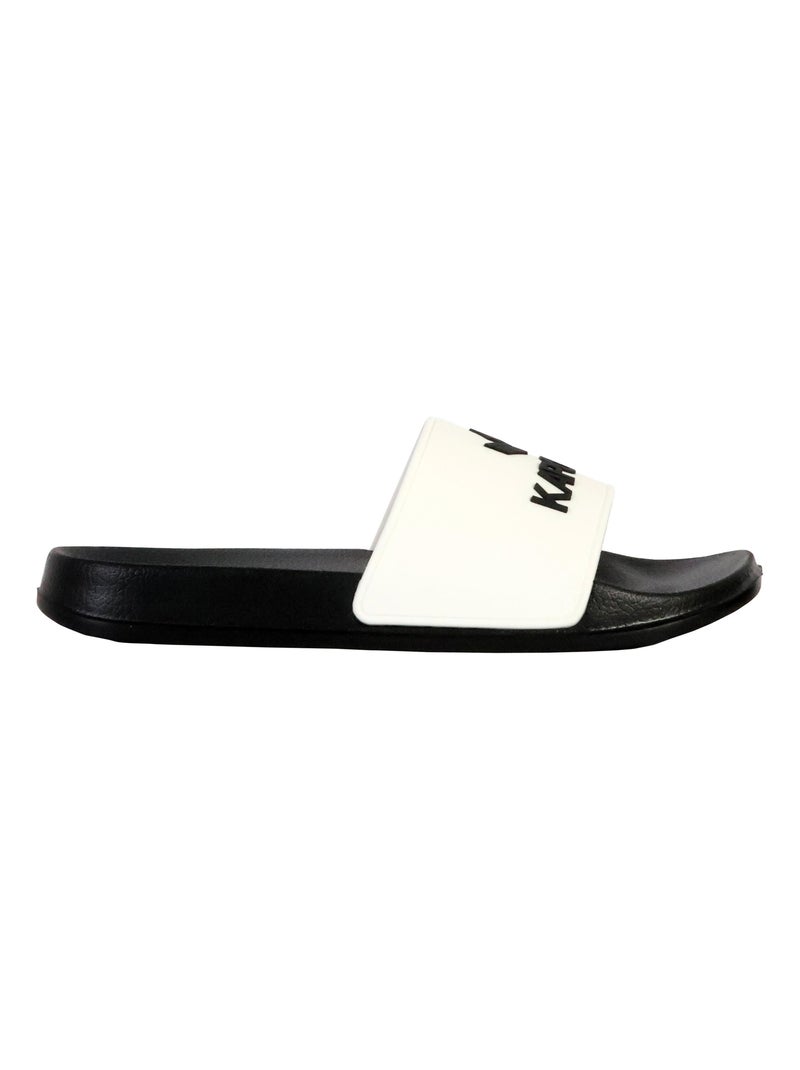 Chinelos de homem kaporal baporal branco/preto Branco - Kiabi