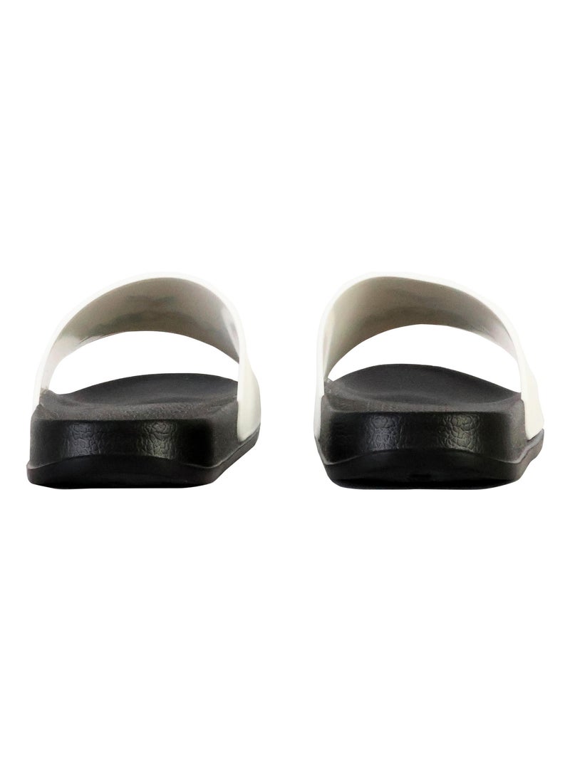 Chinelos de homem kaporal baporal branco/preto Branco - Kiabi