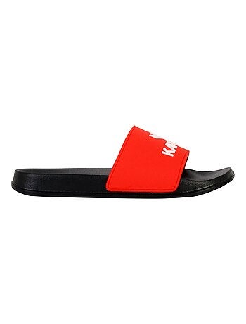Chinelos de homem kaporal baporal vermelho/preto