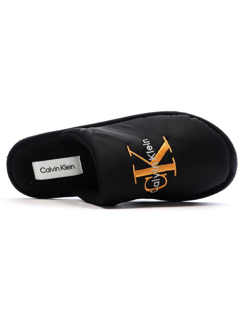 Chinelos de Homem Pretos Calvin Klein Jeans Hotel Preto - Kiabi
