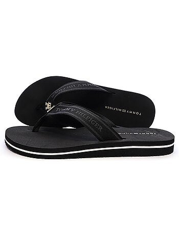 Chinelos de Homem Tommy Hilfiger Webbing Pretos