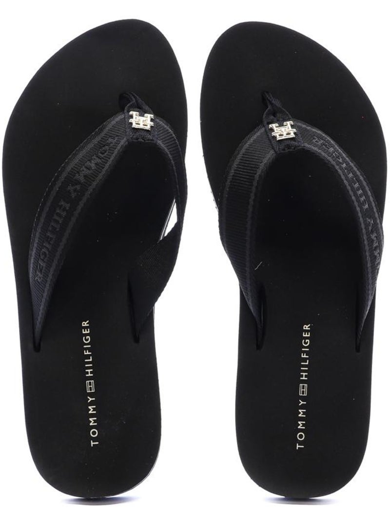 Chinelos de Homem Tommy Hilfiger Webbing Pretos Preto - Kiabi