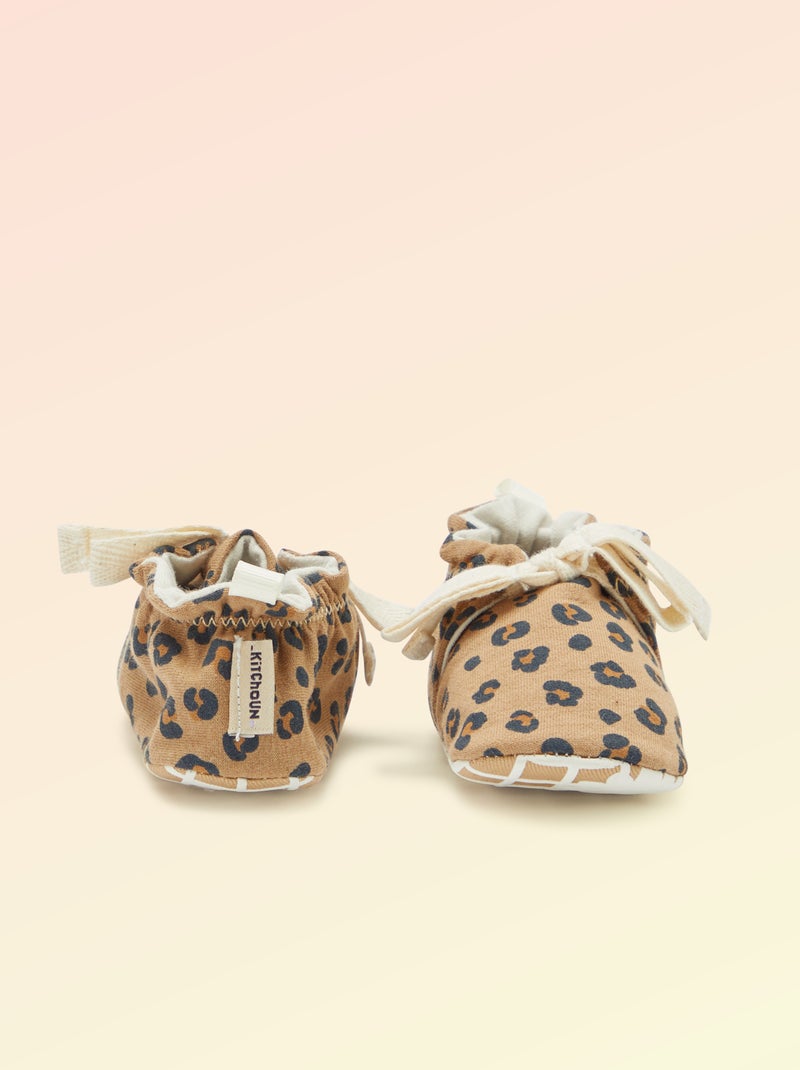 Chinelos de motricidade 1 'virar' - Kitchoun Castanho - Kiabi