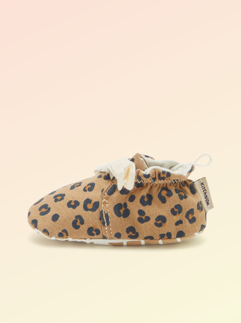 Chinelos de motricidade 1 'virar' - Kitchoun Castanho - Kiabi