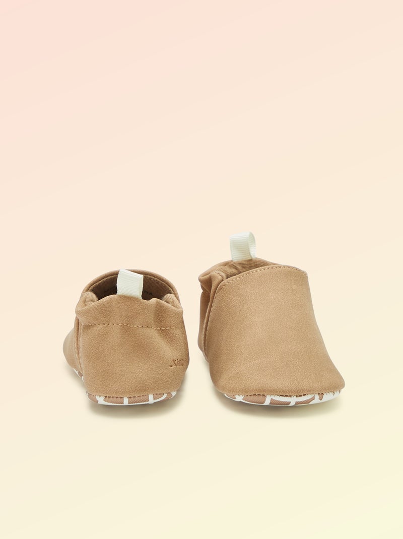 Chinelos de motricidade 1 'virar' - Kitchoun Castanho - Kiabi