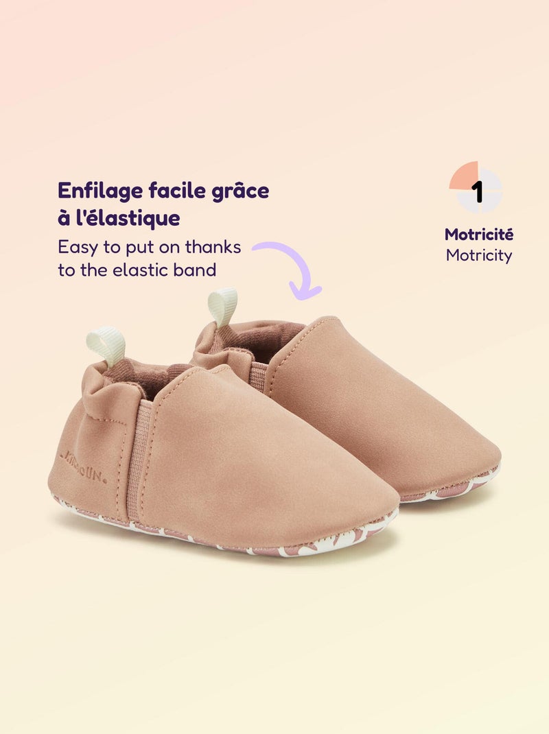 Chinelos de motricidade 1 'virar' - Kitchoun Rosa - Kiabi