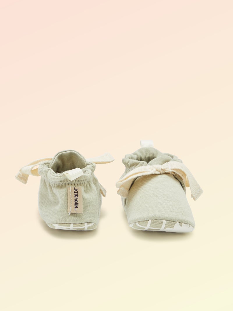 Chinelos de motricidade 1 'virar' - Kitchoun Verde - Kiabi