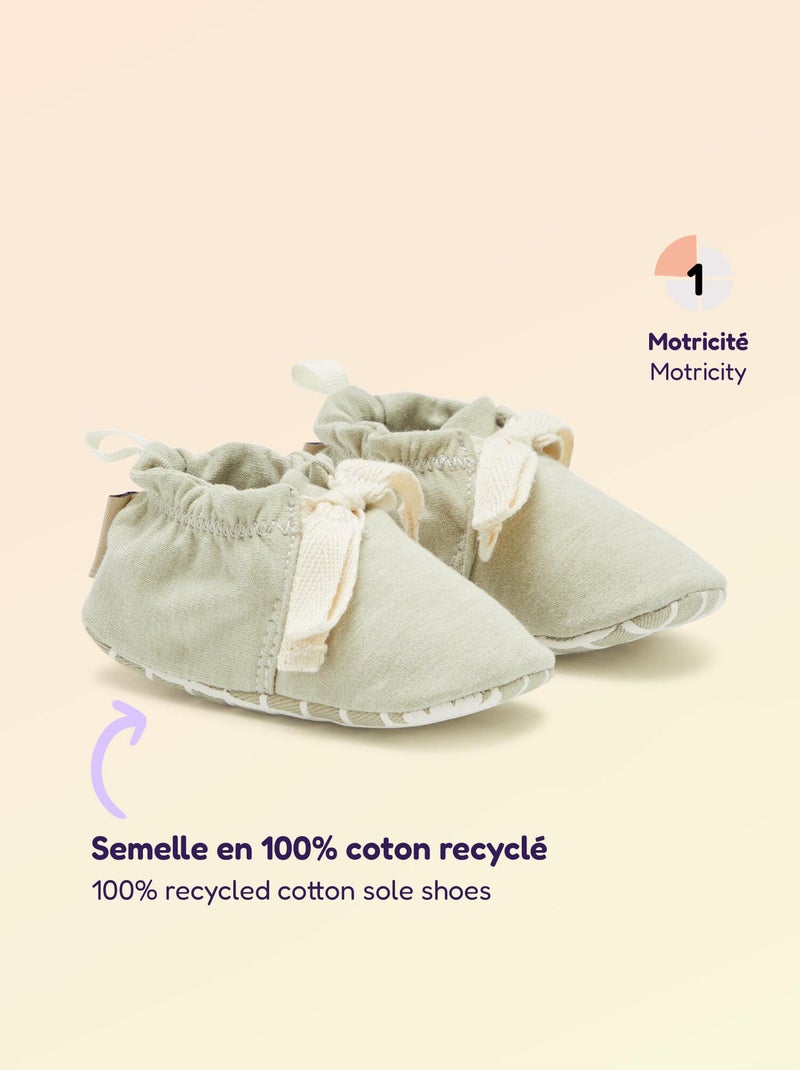 Chinelos de motricidade 1 'virar' - Kitchoun Verde - Kiabi