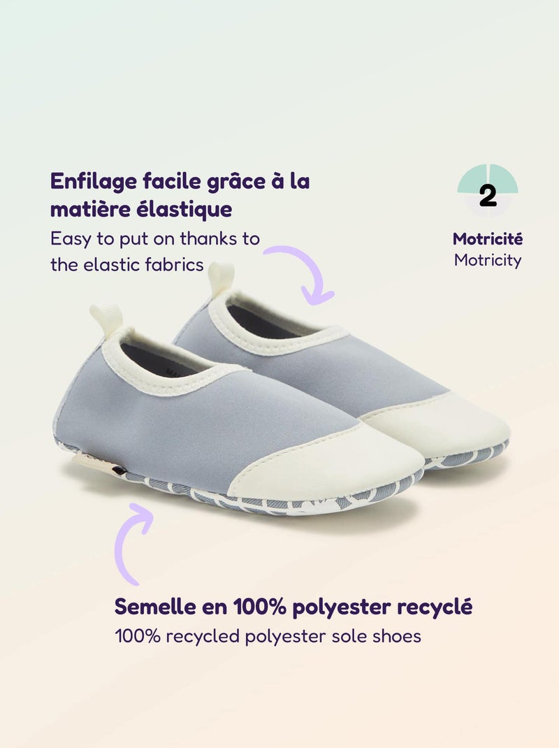 Chinelos de motricidade 2 '4 patas' - Kitchoun Azul - Kiabi