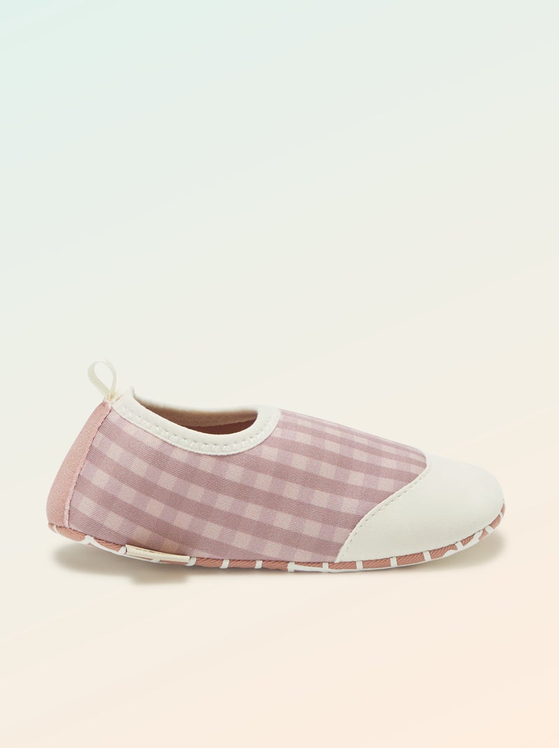Chinelos de motricidade 2 '4 patas' - Kitchoun Rosa - Kiabi