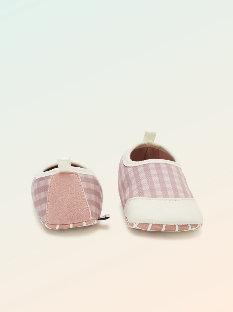 Chinelos de motricidade 2 '4 patas' - Kitchoun Rosa - Kiabi