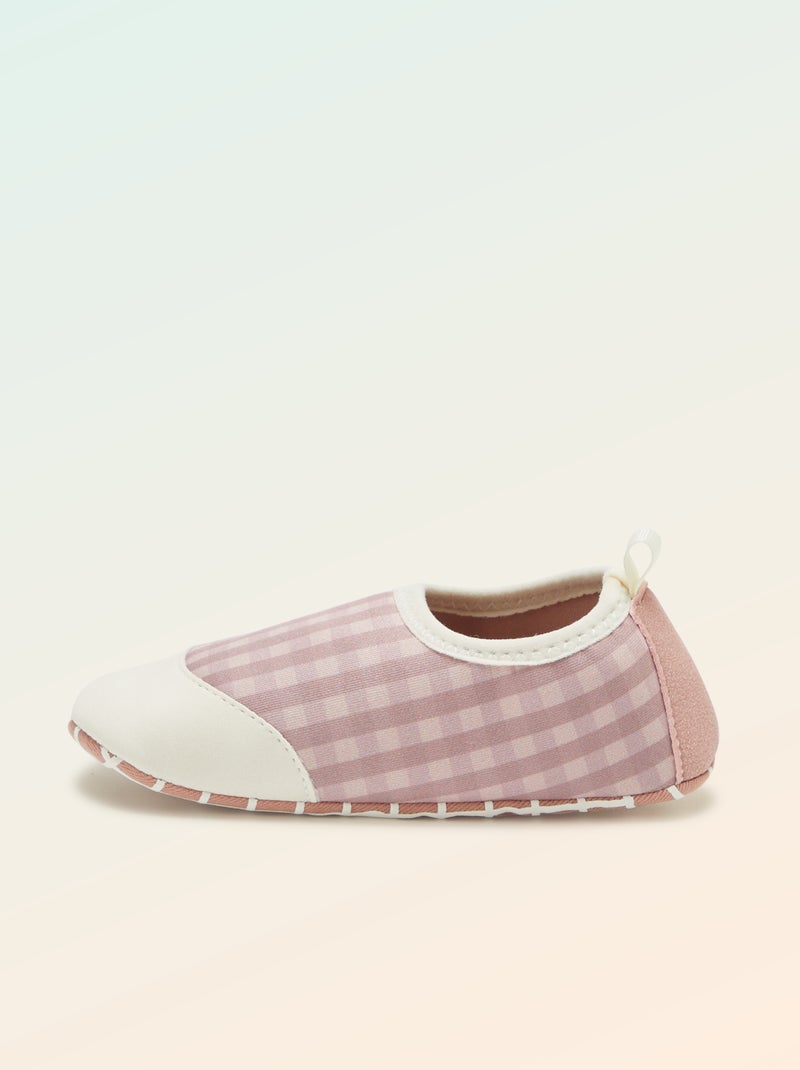 Chinelos de motricidade 2 '4 patas' - Kitchoun Rosa - Kiabi