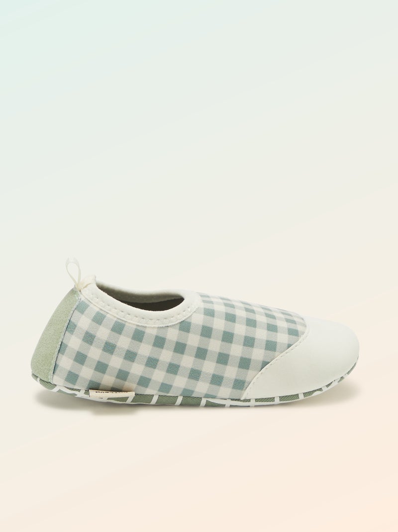 Chinelos de motricidade 2 '4 patas' - Kitchoun Verde - Kiabi