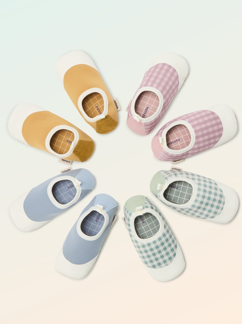 Chinelos de motricidade 2 '4 patas' - Kitchoun Verde - Kiabi