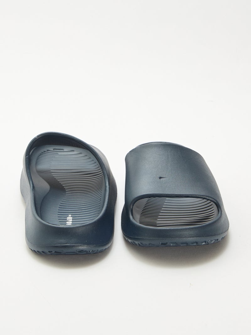 Chinelos de Piscina com Plataforma Azul - Kiabi