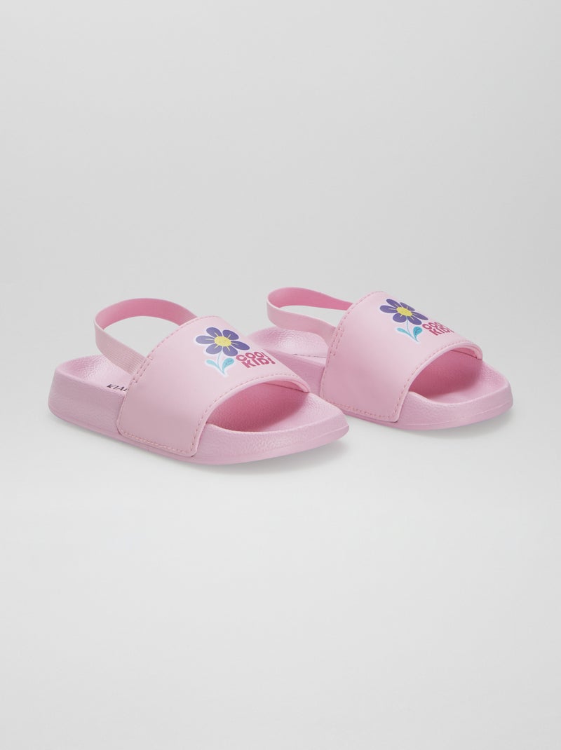 Chinelos de piscina de fantasia ROSA - Kiabi