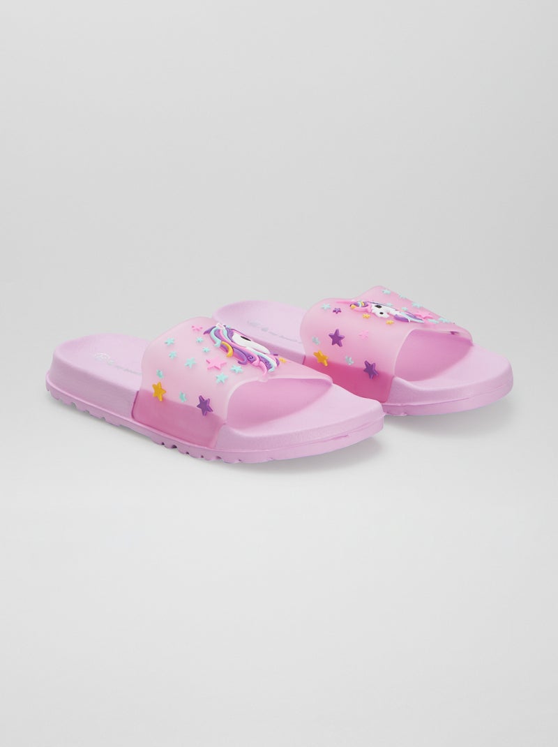 Chinelos de piscina Unicórnio ROSA - Kiabi