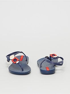 Chinelos de praia com fivelas - Kiabi