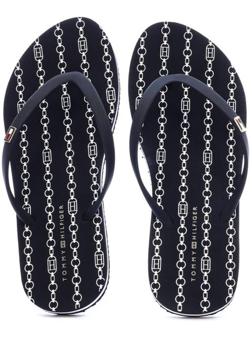 Chinelos de Praia Tommy Hilfiger com Tira para Mulher - Kiabi Chinelos de Praia Tommy Hilfiger com Tira para Mulher - Kiabi