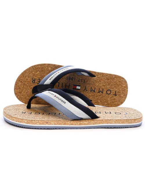 Chinelos de praia tommy hilfiger cork para homem - Kiabi Chinelos de praia tommy hilfiger cork para homem - Kiabi