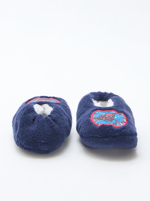 Chinelos de quarto macios 'Suncity' 'Marvel' 'Spiderman' - Kiabi
