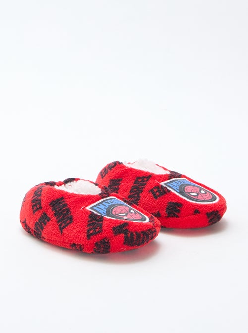 Chinelos de quarto macios 'Suncity' 'Marvel' 'Spiderman' - Kiabi