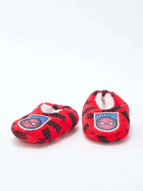 Chinelos de quarto macios 'Suncity' 'Marvel' 'Spiderman' - Kiabi