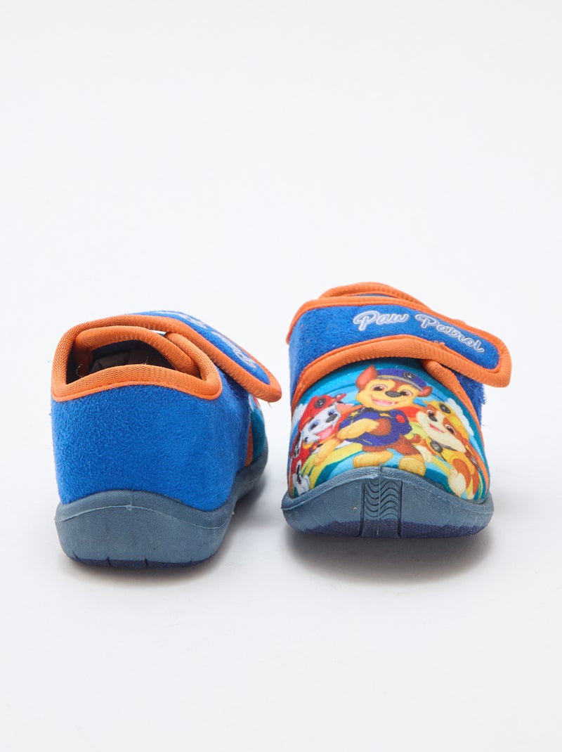 Chinelos de velcro 'Patrulha Pata' Azul - Kiabi