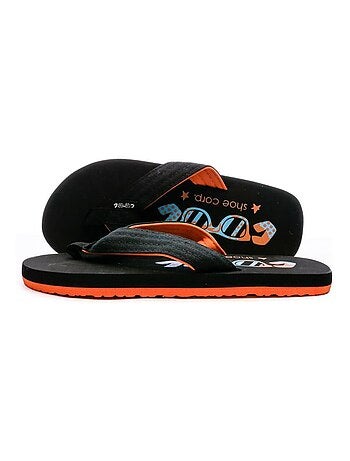 Chinelos cool shoe dony boy cinzento e preto para rapaz